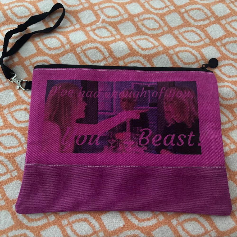 BRAVO one of a kind hyper color makeup bag